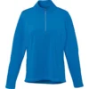 Elevate Women's Olympic Blue Caltech Knit Quarter Zip