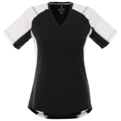 Elevate Women's Black/White Taku Short Sleeve Tech Tee