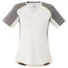 Elevate Women's White/Steel Grey Taku Short Sleeve Tech Tee