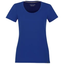 Elevate Women's New Royal Somoto Eco Short Sleeve Tee
