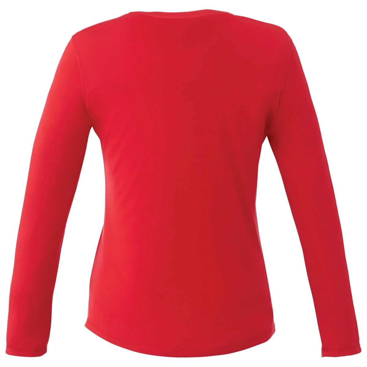 Elevate Women's Team Red Parima Long Sleeve Tech Tee 2 Elevate Women's Team Red Parima Long Sleeve Tech Tee - Image 2