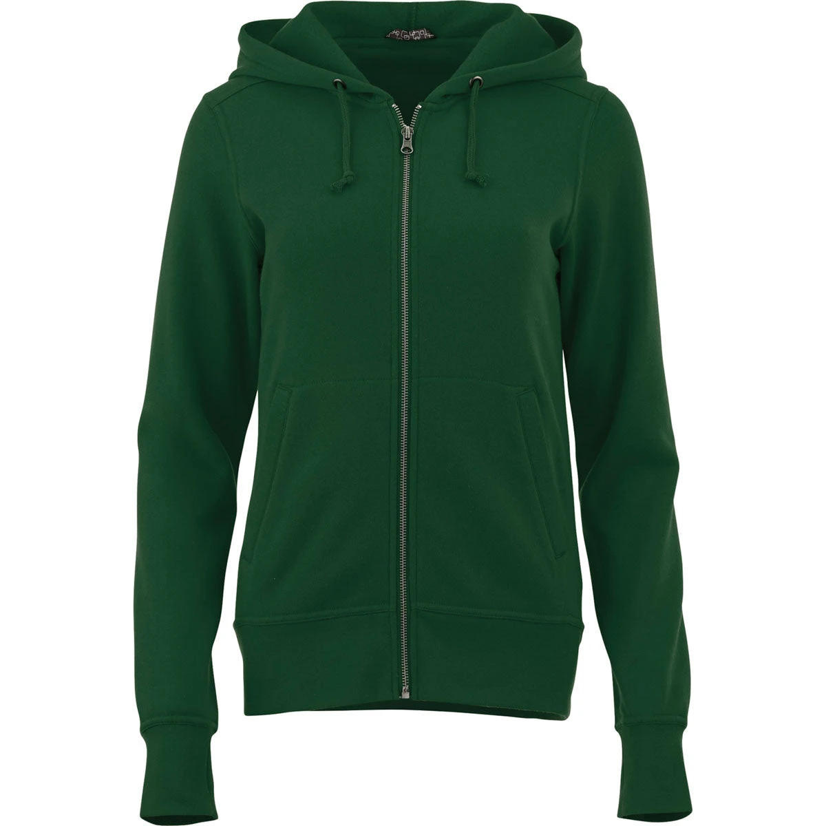 Elevate Women's Forest Green Cypress Fleece Zip Hoody 1 Elevate Women's Forest Green Cypress Fleece Zip Hoody