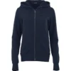 Elevate Women's Vintage Navy Cypress Fleece Zip Hoody