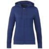 Elevate Women's Vintage Navy Lavar Eco Knit Full Zip Hoody