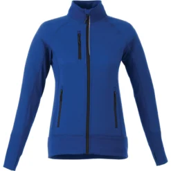 Elevate Women's Metro Blue Panorama Hybrid Knit Jacket