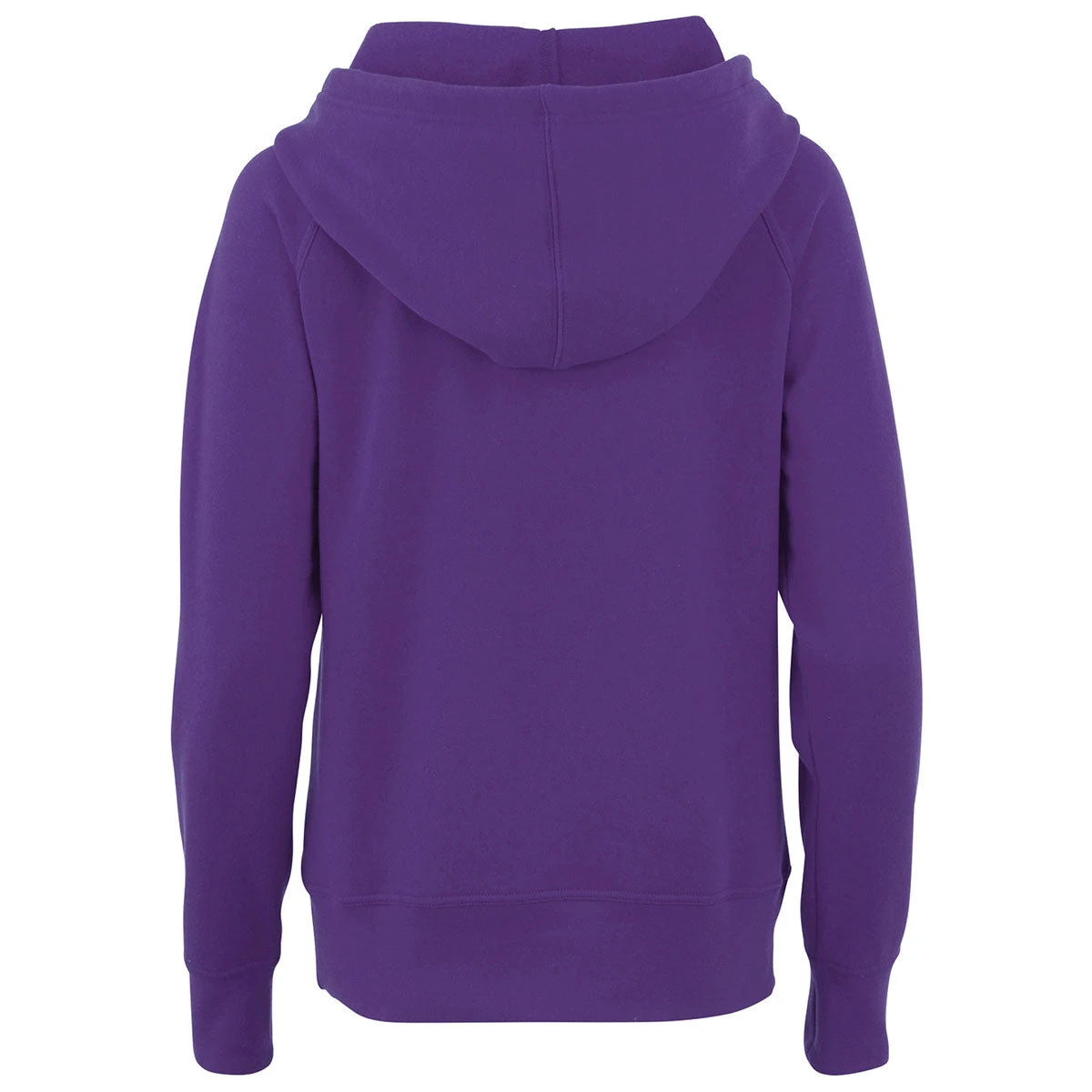 Elevate Women's Purple Dayton Fleece Hoody 2 Elevate Women's Purple Dayton Fleece Hoody - Image 2