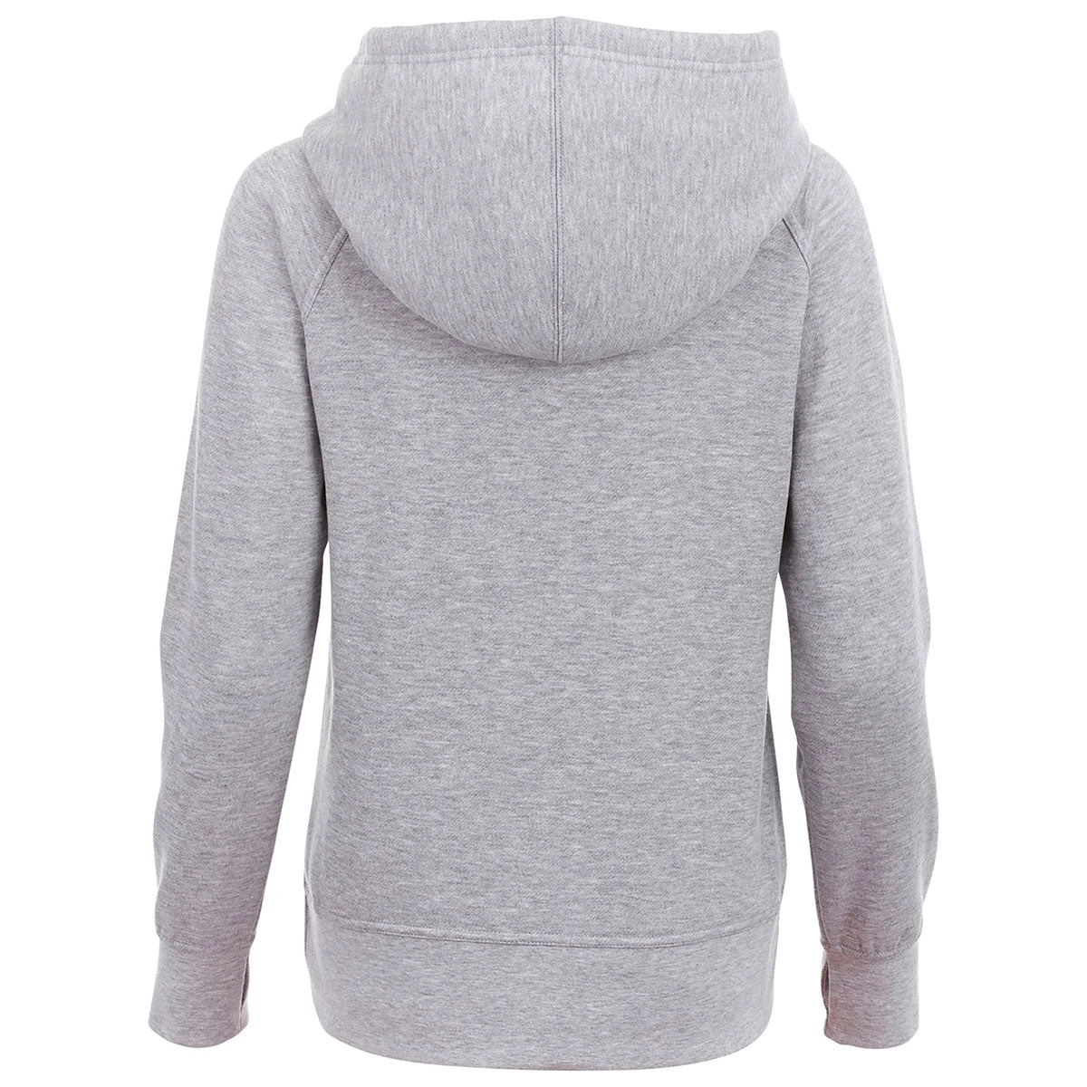 Elevate Women's Heather Grey Dayton Fleece Hoody 2 Elevate Women's Heather Grey Dayton Fleece Hoody - Image 2
