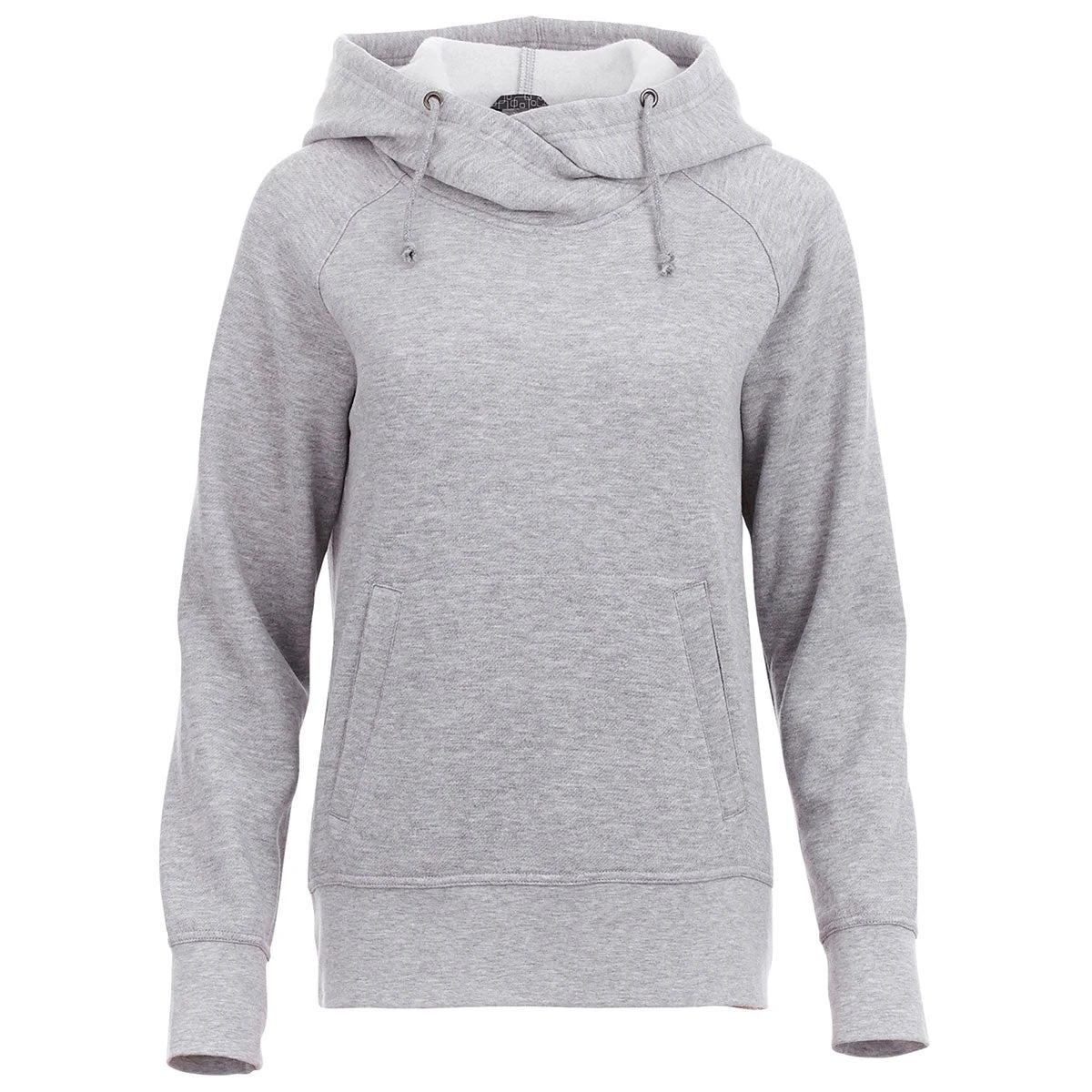 Elevate Women's Heather Grey Dayton Fleece Hoody 1 Elevate Women's Heather Grey Dayton Fleece Hoody
