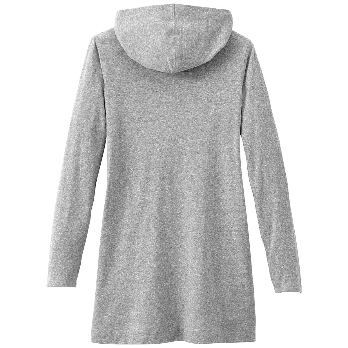 Elevate Women's Heather Grey Ashland Knit Hooded Cardigan 2 Elevate Women's Heather Grey Ashland Knit Hooded Cardigan - Image 2