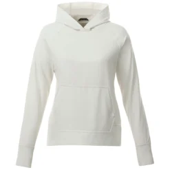 Elevate Women's White Coville Knit Hoody