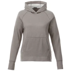 Elevate Women's Heather Grey Coville Knit Hoody