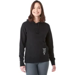 Elevate Women's Black Argus Eco Fleece Hoody 7 Elevate Women's Black Argus Eco Fleece Hoody -Elevate TM98221 Black HTF