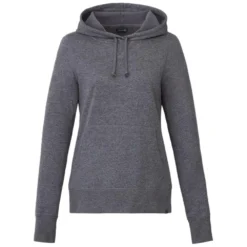 Elevate Women's Heather Dark Charcoal Argus Eco Fleece Hoody