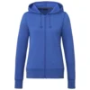 Elevate Women's New Royal Heather Argus Eco Fleece Full Zip Hoody
