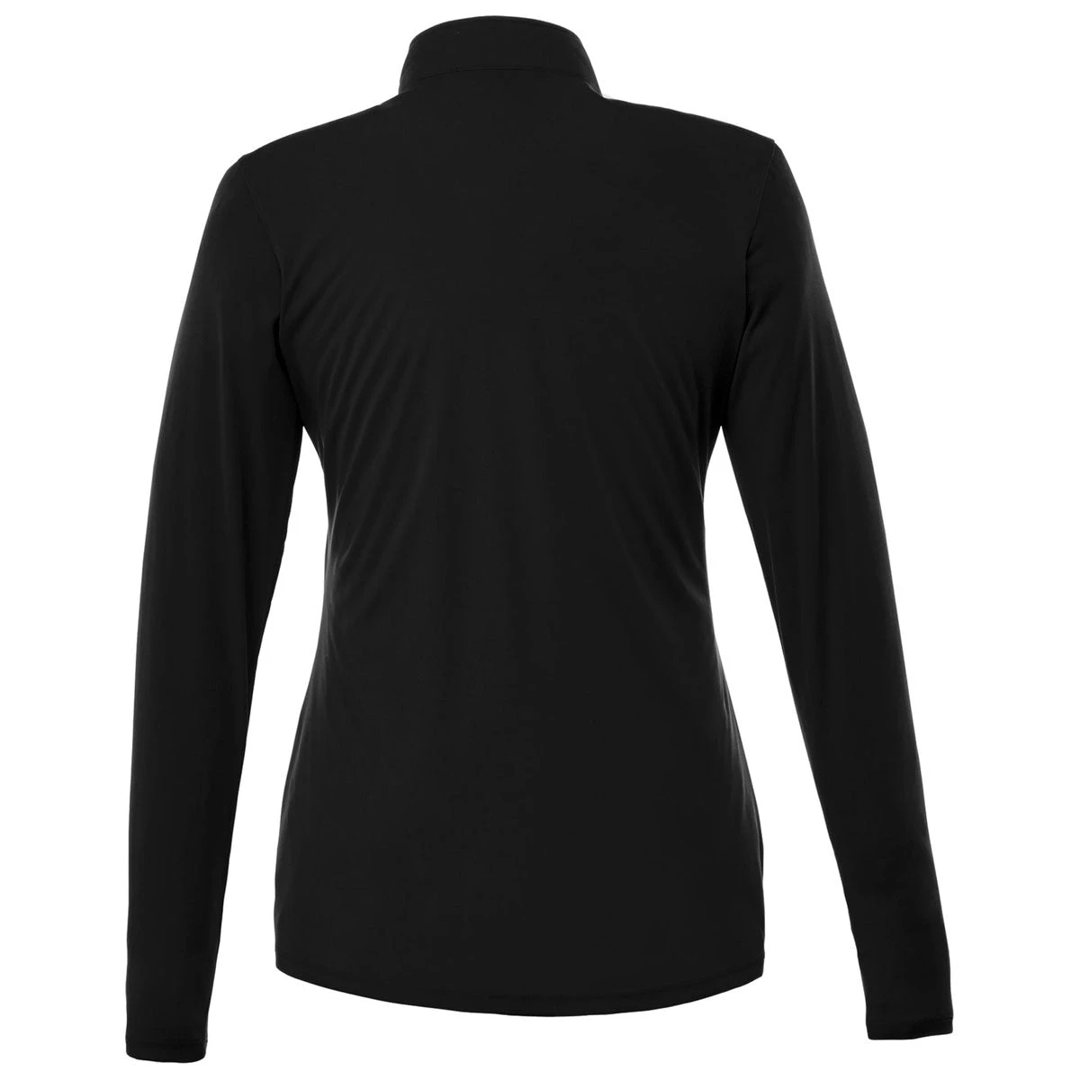 Elevate Women's Black Vega Tech Half Zip 2 Elevate Women's Black Vega Tech Half Zip - Image 2