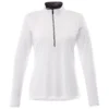 Elevate Women's White Vega Tech Half Zip