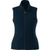 Elevate Women's Navy Tyndall Polyfleece Vest