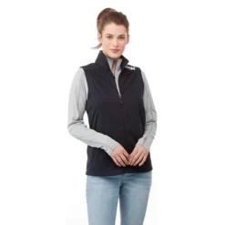 Elevate Women's Navy Boyce Knit Vest -Elevate TM98504 575 HTF