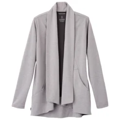 Elevate Women's Heather Grey Equinox Knit Blazer