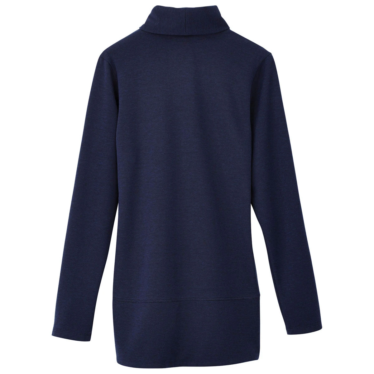 Elevate Women's Metro Blue Heather Equinox Knit Blazer 2 Elevate Women's Metro Blue Heather Equinox Knit Blazer - Image 2