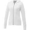 Elevate Women's White Garner Knit Full Zip Hoodie