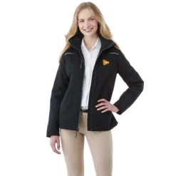 Elevate Women's Black Colton Fleece Lined Jacket -Elevate TM99101 Black HTF