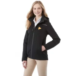 Elevate Women's Black Colton Fleece Lined Jacket -Elevate TM99101 Black HTS