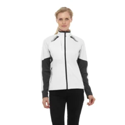 Elevate Women's White Sitka Hybrid Softshell Jacket -Elevate TM99530 White HTF