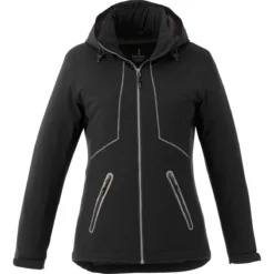Elevate Women's Black Mantis Insulated Softshell Jacket
