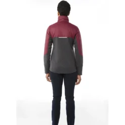 Elevate Women's Maroon/Heather Dark Charcoal Fernie Hybrid Insulated Jacket 8 Elevate Women's Maroon/Heather Dark Charcoal Fernie Hybrid Insulated Jacket -Elevate TM99555 384 HTB