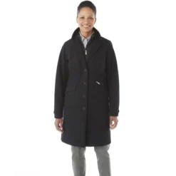 Elevate Women's Black Rivington Insulated Jacket -Elevate TM99703 995 HTF